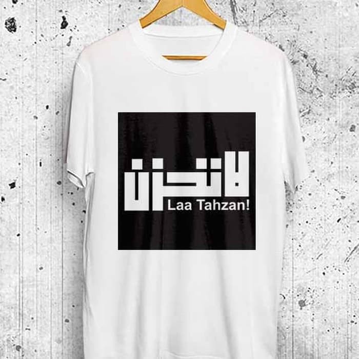 Kaos Dakwah Islami Muslim Laa Tahzan Baju Tshirt Distro Premium-2