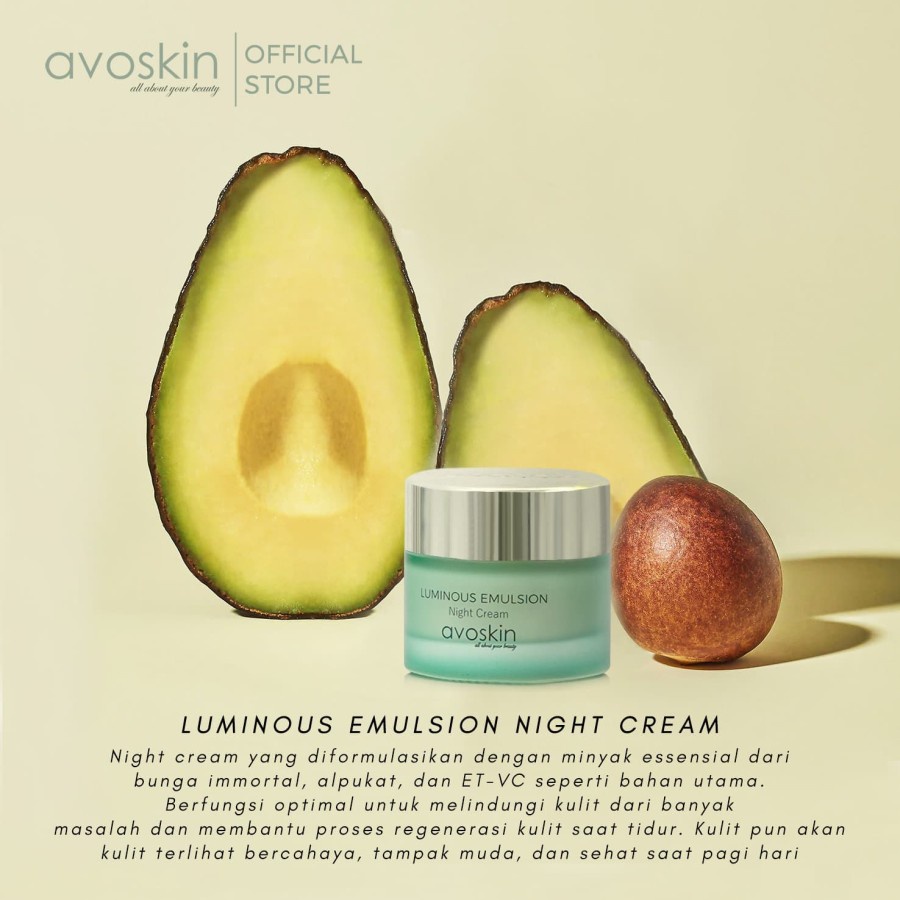 Avoskin Luminous Emulsion Night Cream