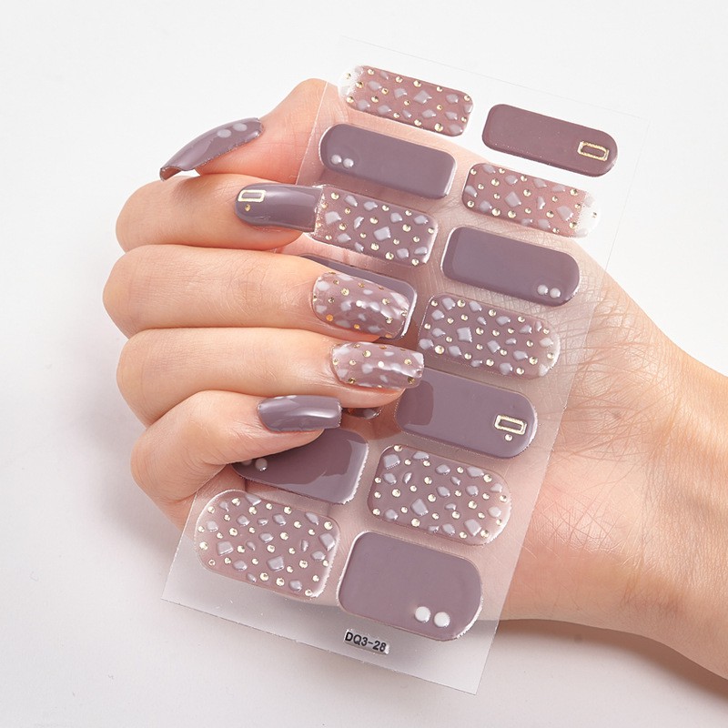 Stiker Kuku 3D Korean Style Terbaru / Nail Art Sticker / Stiker Kuku Lucu