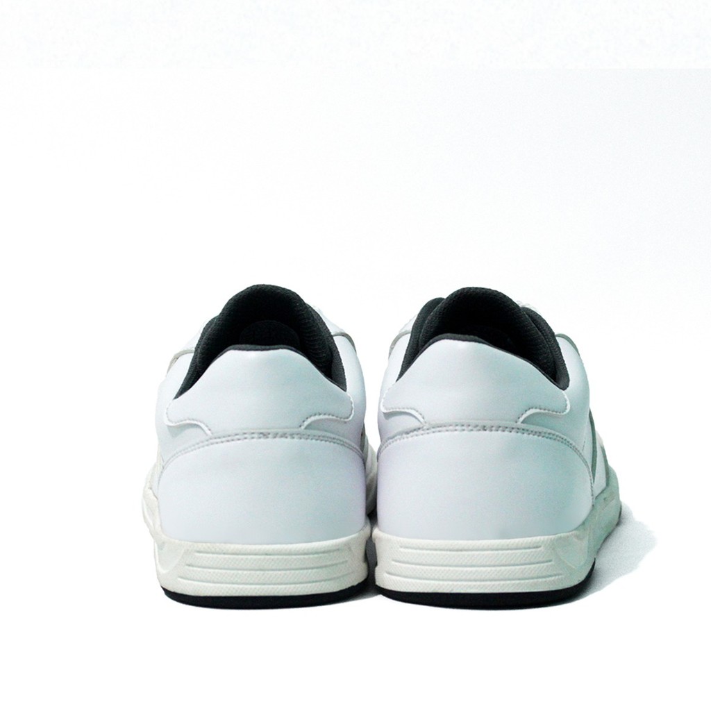 New Arrival Sneakers Men Shoes Full White Sepatu Pria Sneker Cowok Warna Putih Brand Geovelli Murah