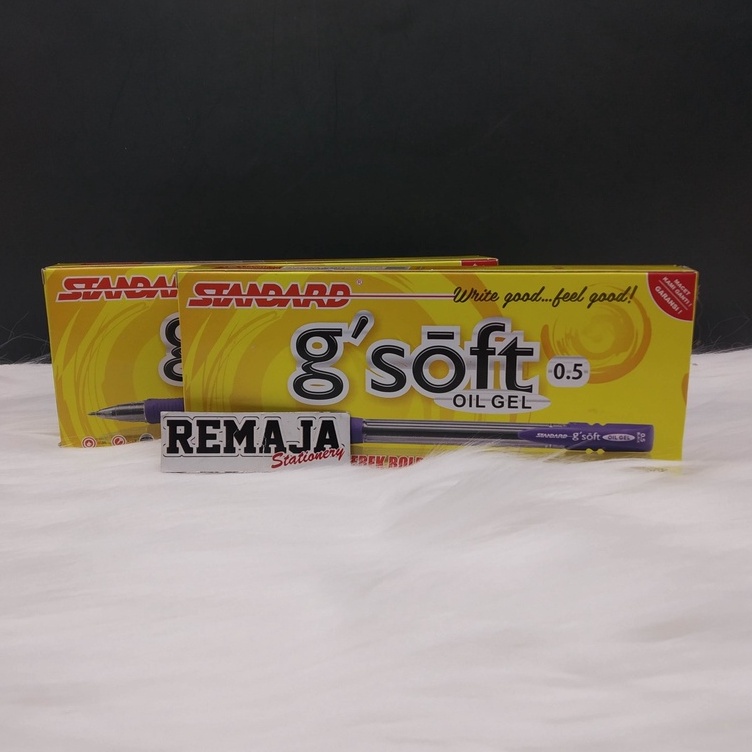 

Bolpoin / Pulpen Satndard G'SOFT per pack