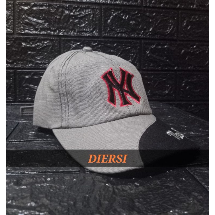 TOPI BASEBALL PRIA DISTRO/TOPI CANVAS ORI SLIDER BORDIR / TOPI BORDIR NEW YORK