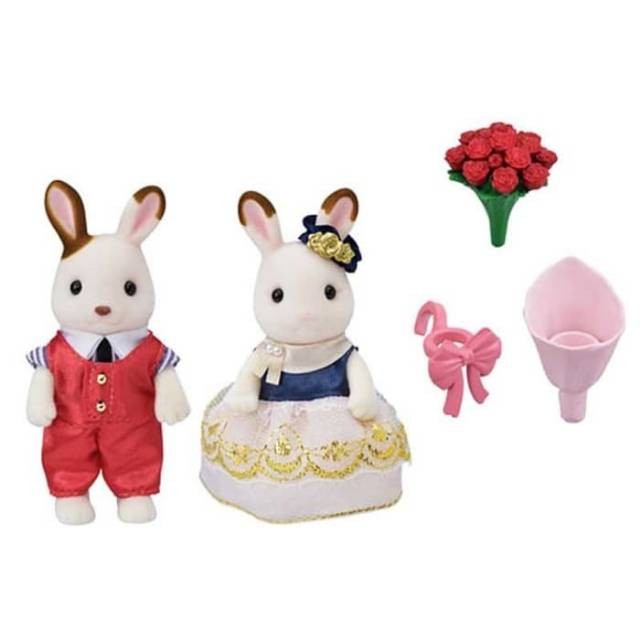 Terhemat BONEKA SYLVANIAN FAMILY FAMILIES FAMILI SILVANIAN COUPLE SE