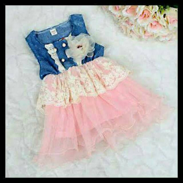 Dress Anak Cewek Little Denim