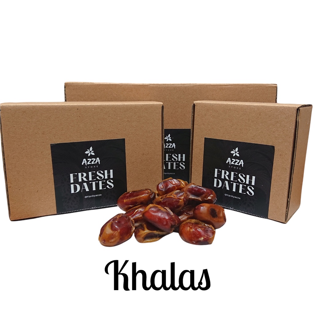 Saad Khalas Kurma Manis Enak 1kg 1 kg