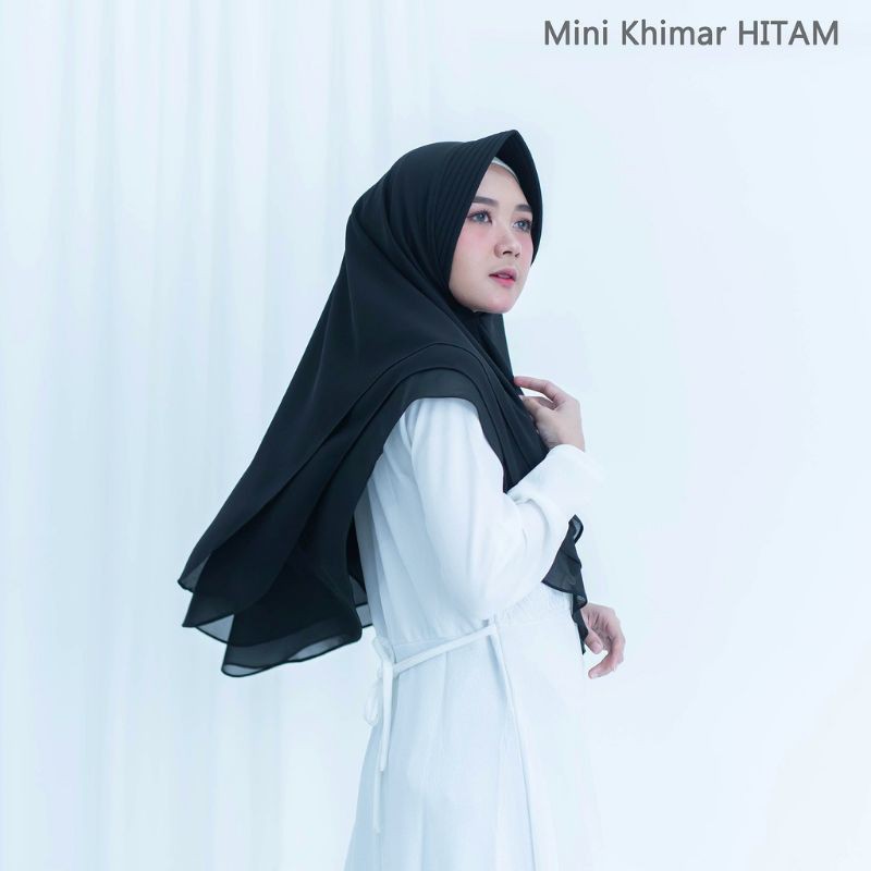 PREMIUM MINI KHIMAR/JILBAB INSTAN/JILBAB CERUTI PREMIUM(BISA COD) BANYAK PILIHAN WARNA