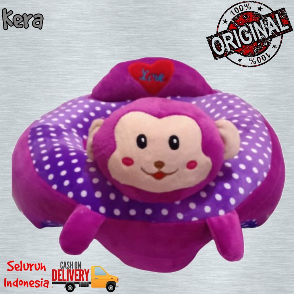 Sofa Bayi Karakter - Alat Bantu Belajar Duduk Bayi 3-12 bulan | Terlaris Original Sofa duduk bayi