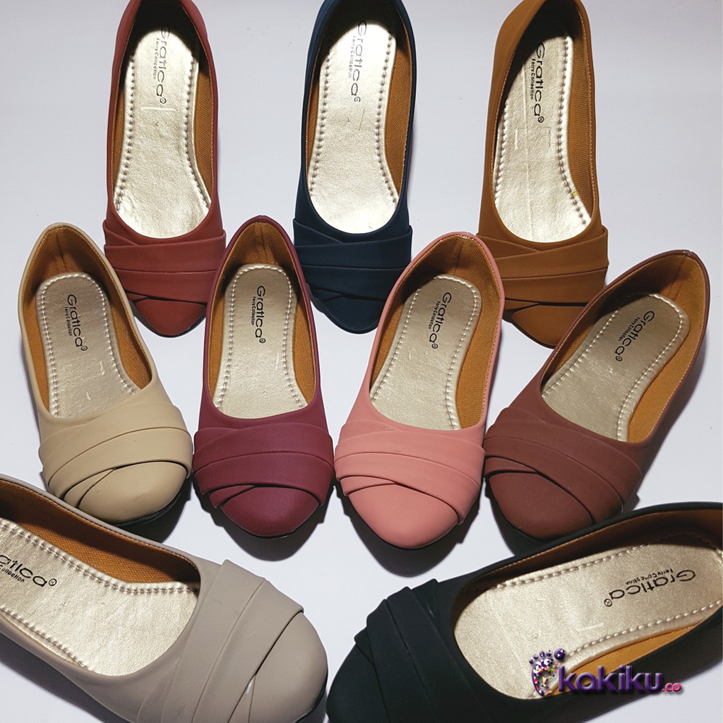 Flatshoes AW42 / Sepatu Flat Wanita Terbaru / Sepatu Flat 