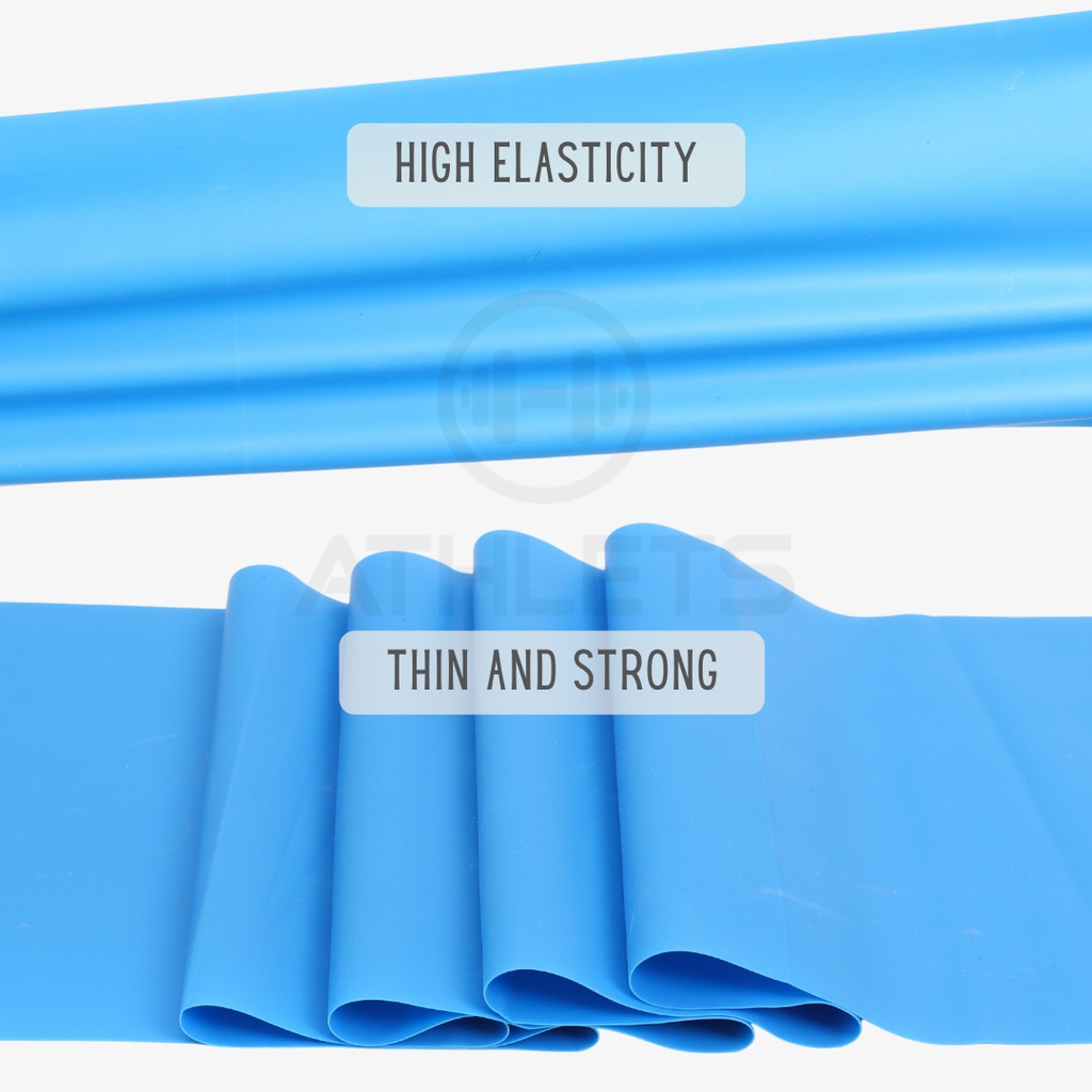 ATHLETS Resistance Sheet Premium | Yoga Band | Resistance Band Pilates Exercise & Therapy-3