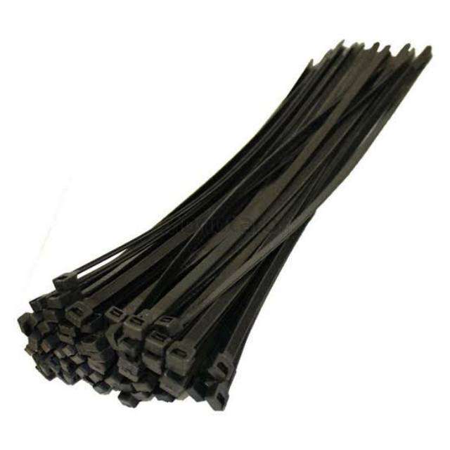 CABLE TIES TALI TIS KREK SIGMA HITAM UKURAN 100, 150, 200, 250, 300 MM