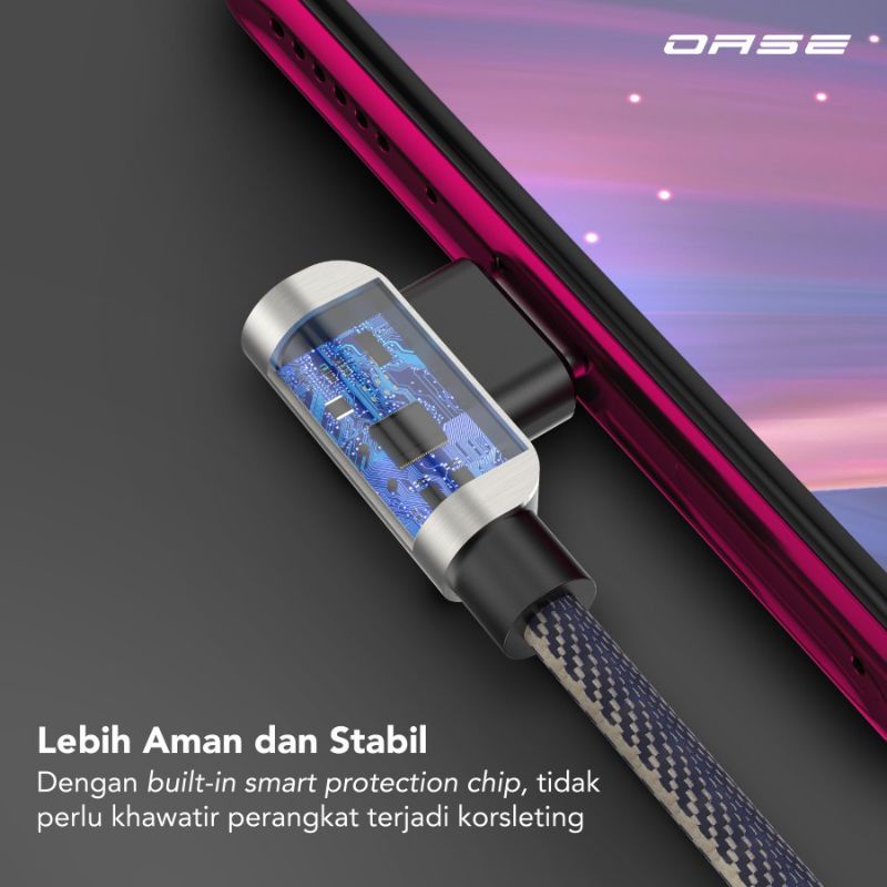 KABEL DATA GAMING TYPE C FAST CHARGING 3A OASE DM-C4C