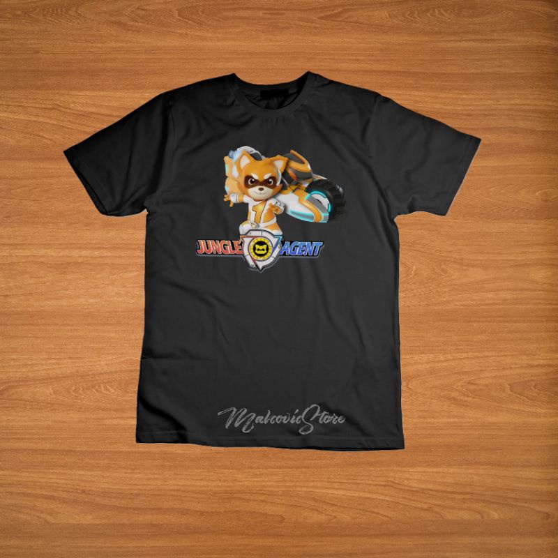 Koas Anak Jungle Agent/Baju Atasan Jungle Agent Untuk Anak/Kaos Jungle Agent Unisex/Baju Anak Laki L