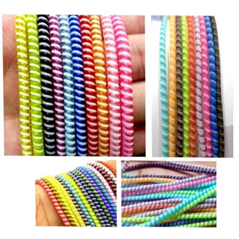 Pelindung Kabel Spiral Charger Universal Kabel Pelindung Cord Protector