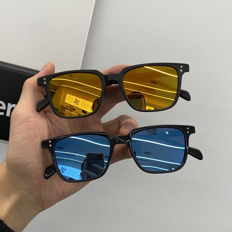 American Sunglasses Fashion Trend rice nail Sunglasses Men Women