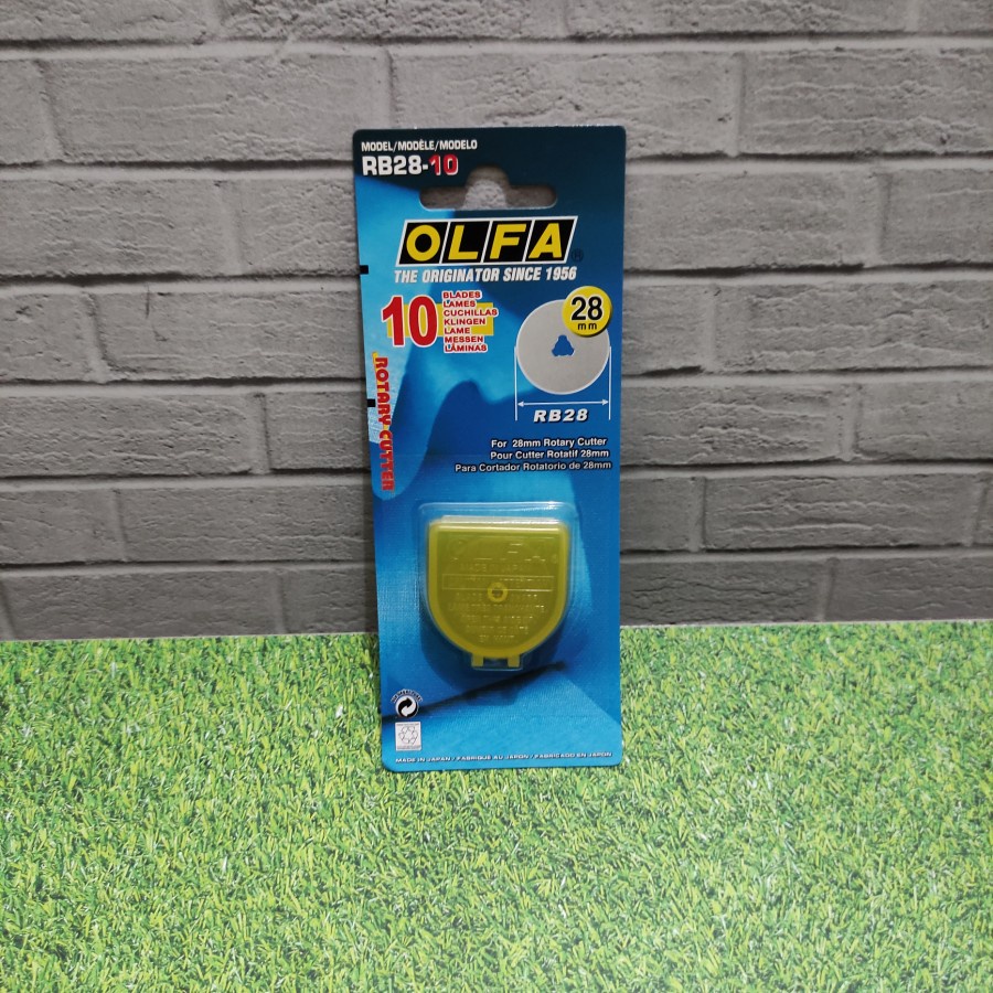 

Refill Isi Cutter Spare Blade 28mm OLFA RB28-10 Rotary Cutter JAPAN