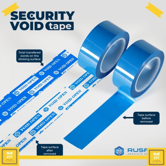 

Bagus Lakban Segel Security Void Open Lakban Isolasi Printing Seal Pengaman Murah