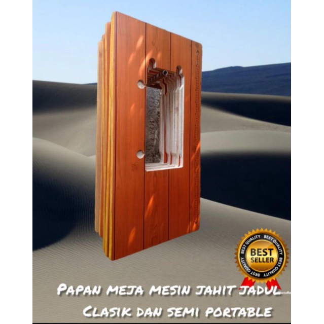 Papan Meja Mesin Jahit Jadul/Semi portable tanpa engsel