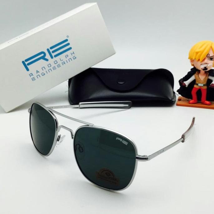 Kacamata Randolph Pilot Engineering Silver Terbaru