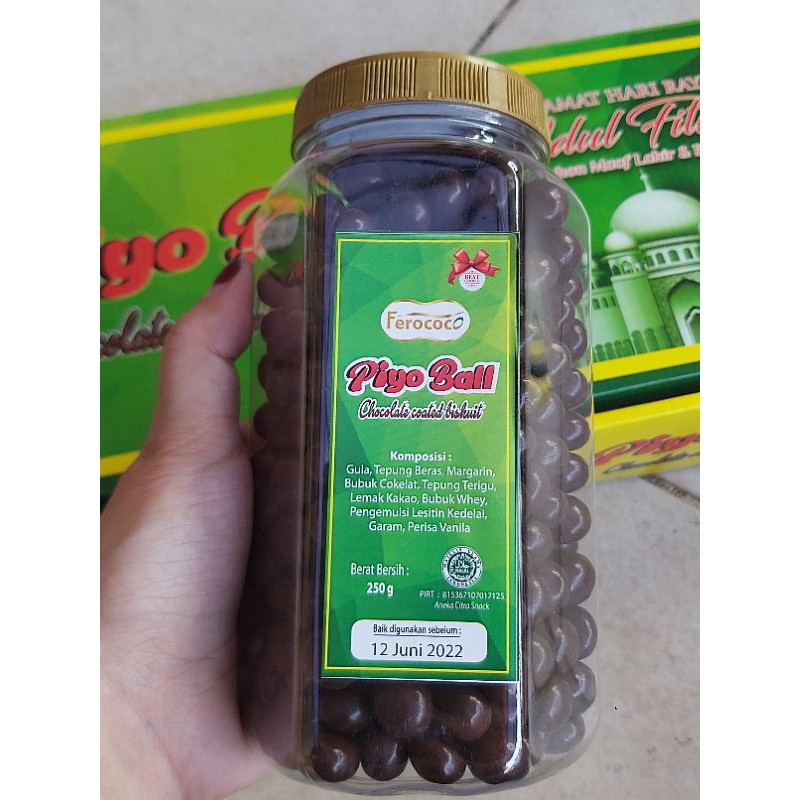 

PIYO BALL COKLAT/ COKELAT LEBARAN (HARGA/DUS)