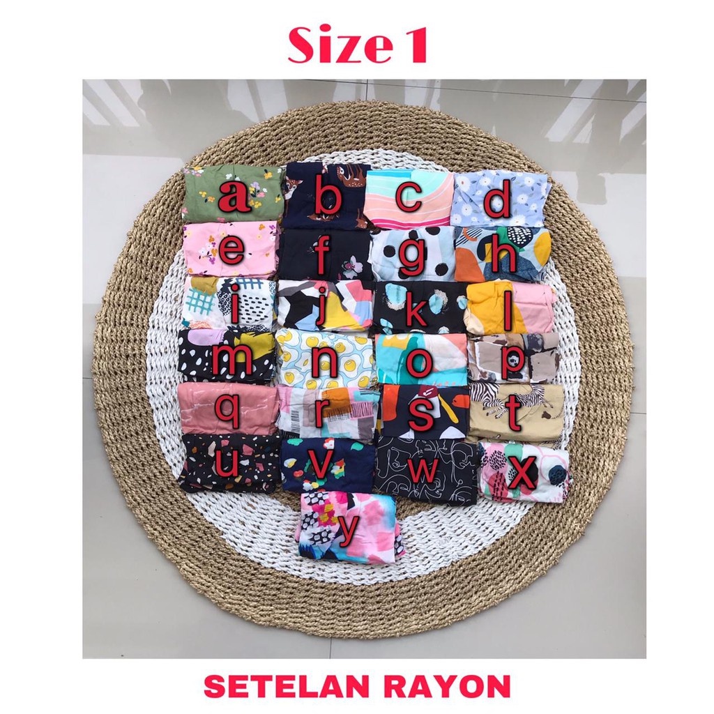 Setelan Rayon Anak Smilee Pendek Setrayon Anak Murah