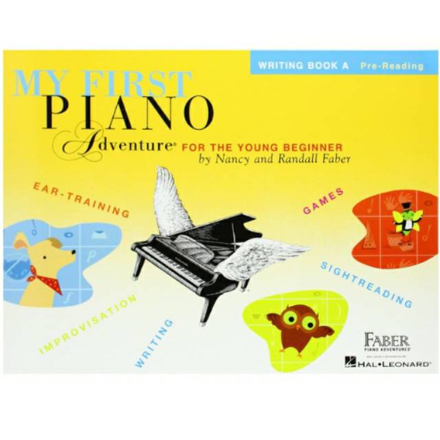 Buku my First Piano Adventure Writing Book A B C my first piano adventures