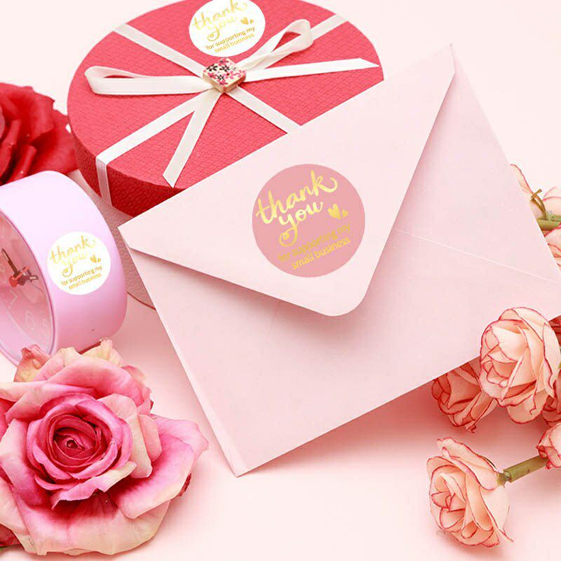 

BluePink Stiker Label Thank You / Handmade / Christmas - Segel Motif Thankyou For Your Order