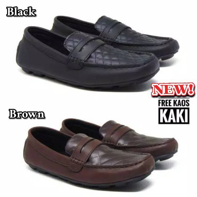 Sepatu Pantofel Santai Kasual Kerja Kuliah Pria Cowok Men Laces D