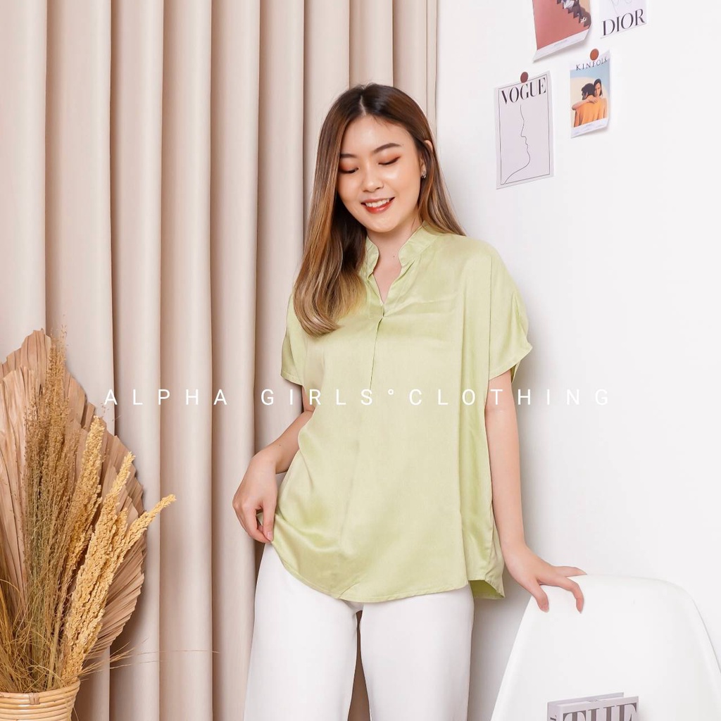 ATASAN BLOUSE WANITA | Premium Adelyn Top-1