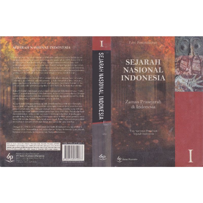 Jual SEJARAH NASIONAL INDONESIA - ZAMAN PRASEJARAH DI INDONESIA Jilid 1 ...