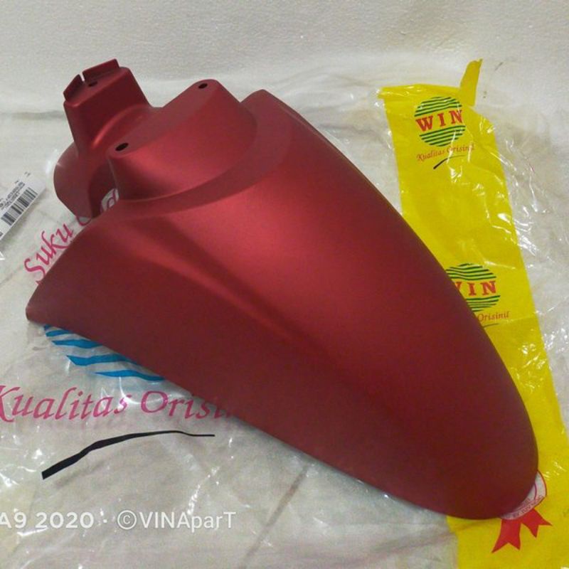 SPAKBOR DEPAN HONDA SCOOPY FI 2017 2018 2019 MERAH GLOSSY, MERAH DOFF/SLEBOR MOTOR HONDA SCOOPY FI 2017-2020 MERAH DOFF | FRONT FENDER SCOOPY FI 2017 2018 2019 2020 | MERK WIN
