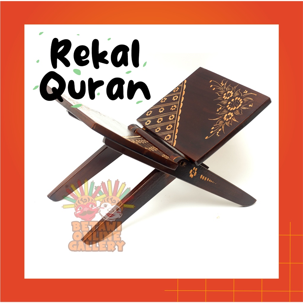 Rekal Kayu Jati / Dudukan Al-Qur'an