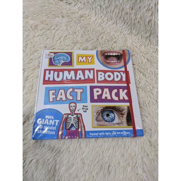 Buku book My Human Body Fact Pack BBW