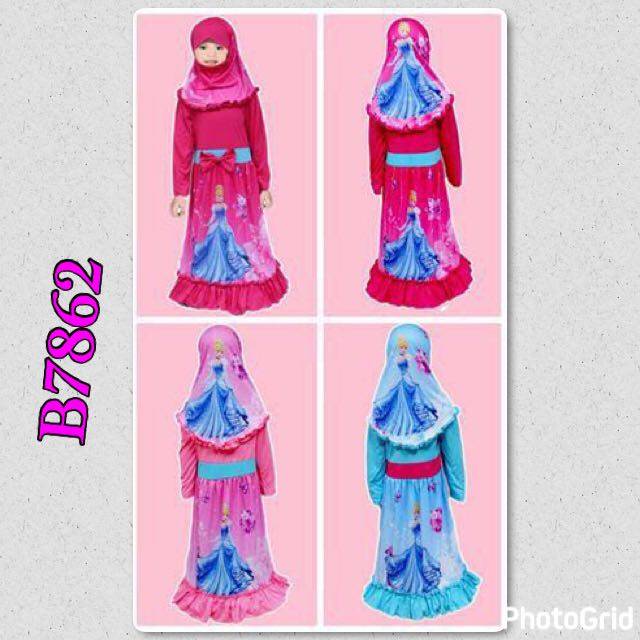 gamis anak import