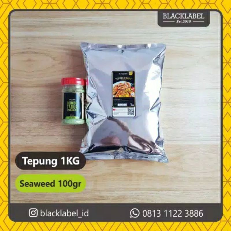 

Paket tepung shihlin dan bumbu seaweed
