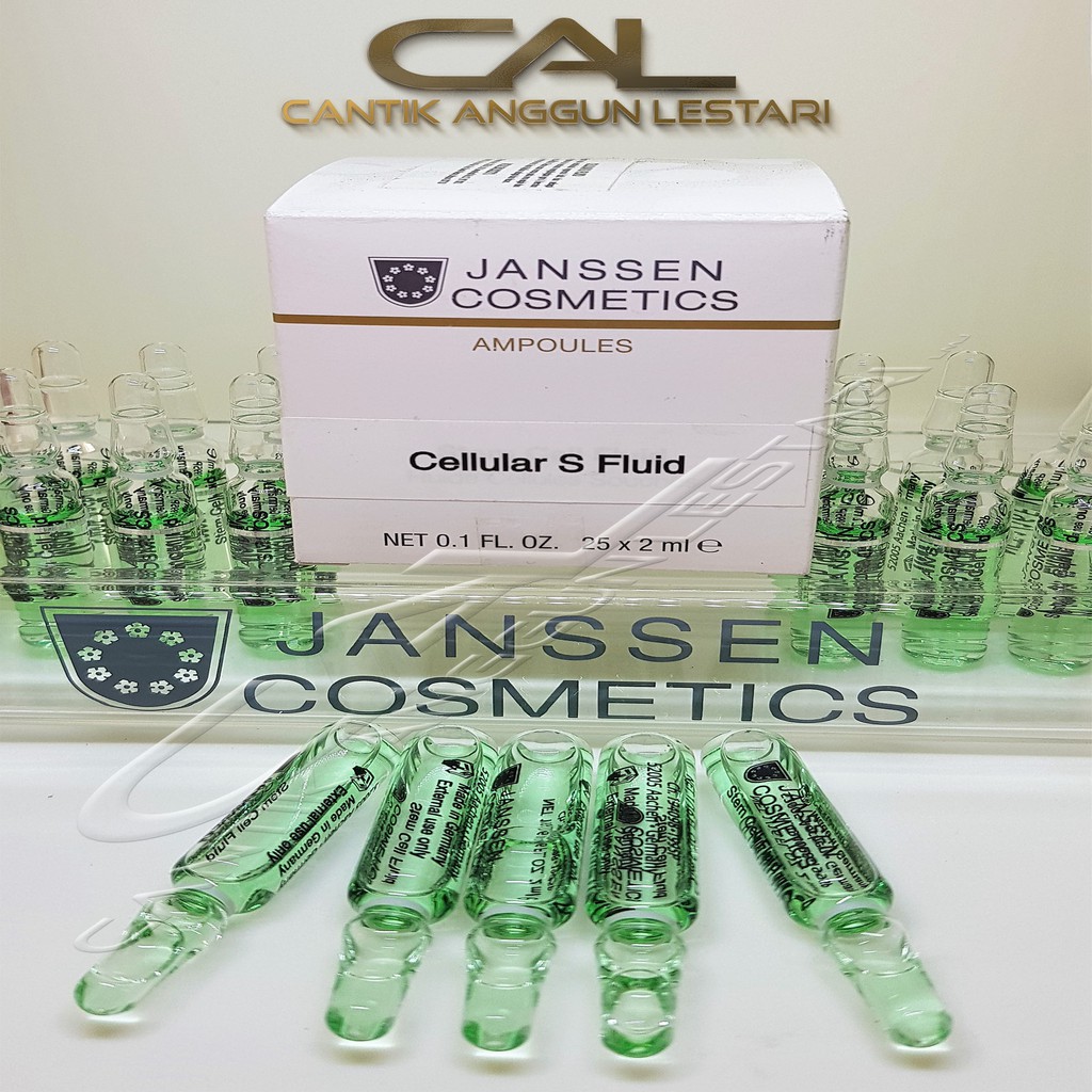 Jual JANSSEN CELLULAR S FLUID ( STEM CELL ) 25X2 ML AMPOULE / SERUM