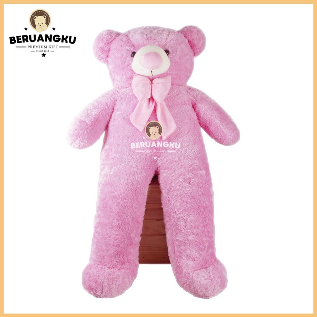 BONEKA TEDDY BEAR JUMBO | BONEKA JUMBO | TEDDY BEAR | TEDDY BEAR JUMBO 100 CM PINK