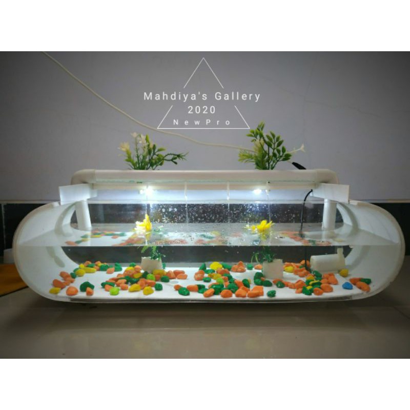 Aquarium Mini Akrilik SEPAKET FULLSET