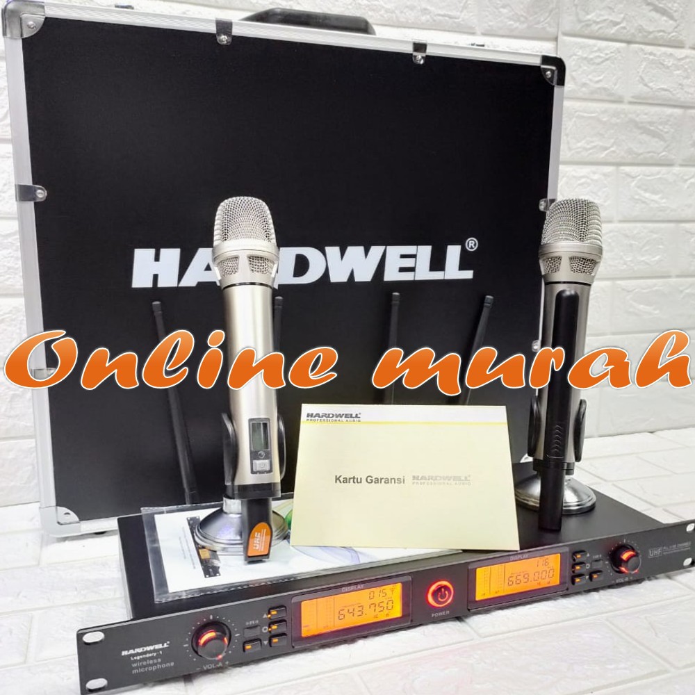 mic wireless LEGENDARY1 ORYGINAL HARDWELL LEGENDARY 1