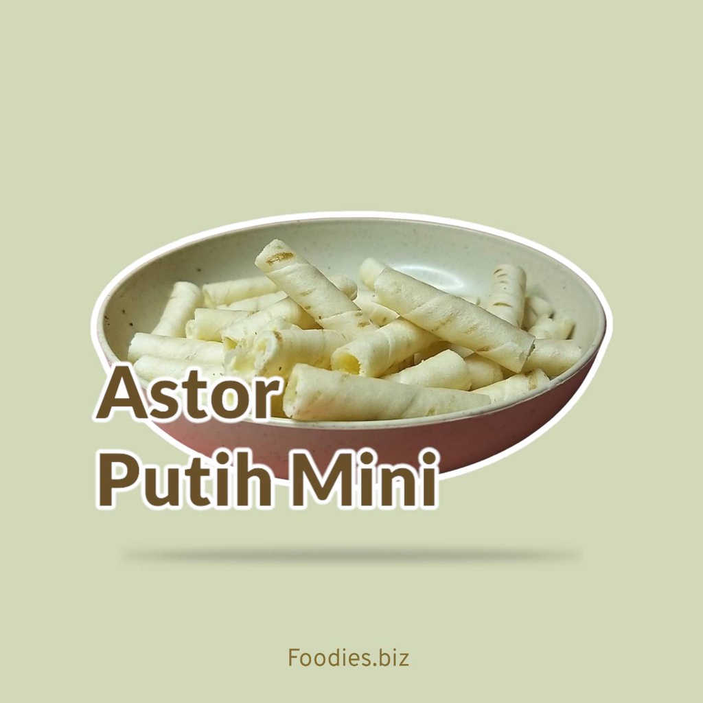 

ASTOR PUTIH MINI CEMILAN KILOAN MURAH