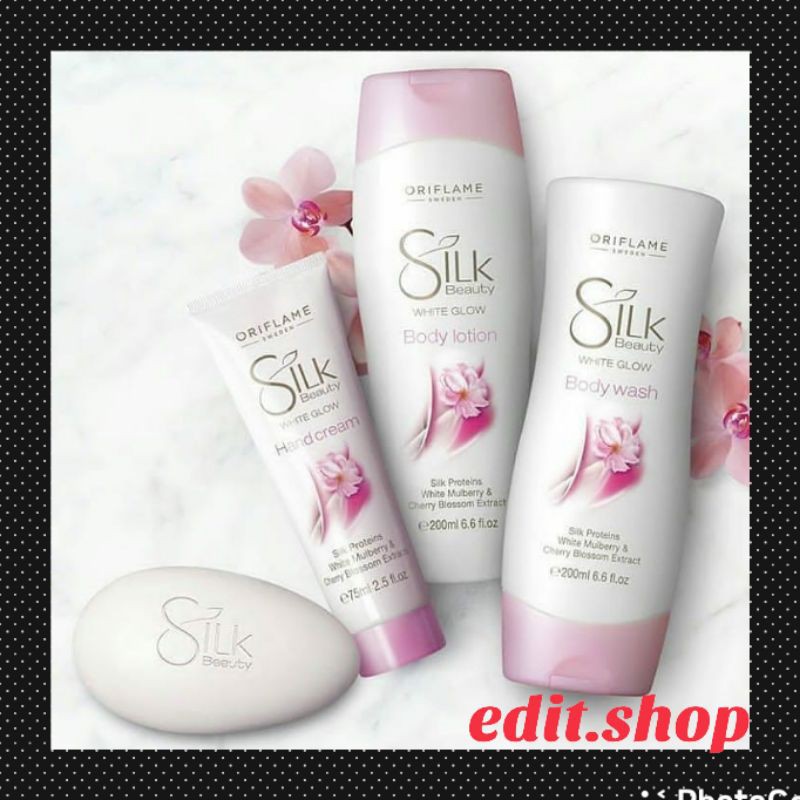 Silk Beauty White Glow Body Lotion // Body Wash // Hand Cream // Soap Bar