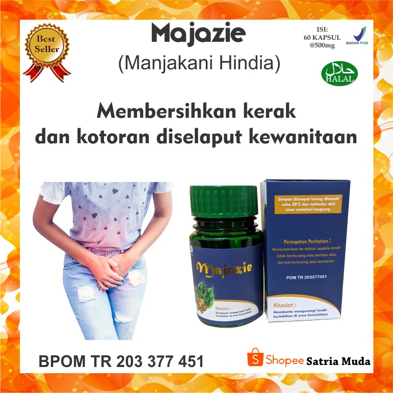 Majazie Obat Herbal Miss V Kewanitaan & Promil Manjakani Hindia - Obat Keputihan Pil Perapat Miss V-4