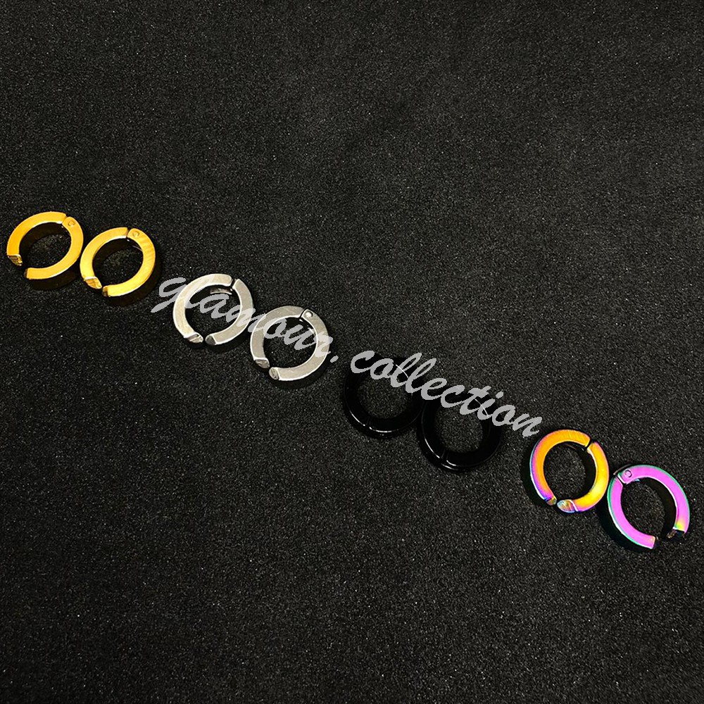 [COD] Anting Telinga Jepit Dengan Bahan Titanium -Tanpa Lubang Tindik