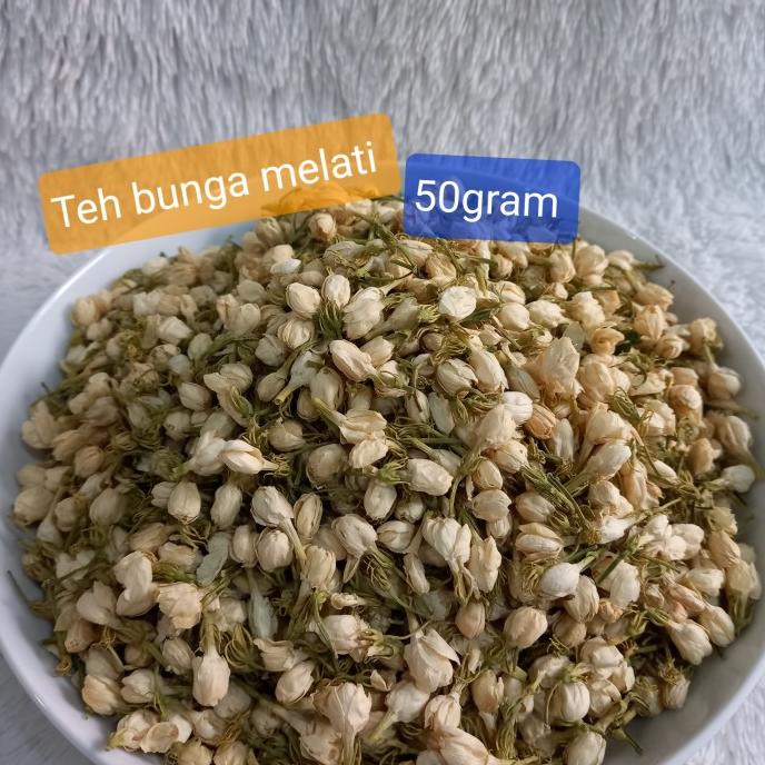 

Big Sale Teh Bunga Melati Kering 50gram/ Dried Jasmine Tea/ Jasmine Flower Tea Big Sale
