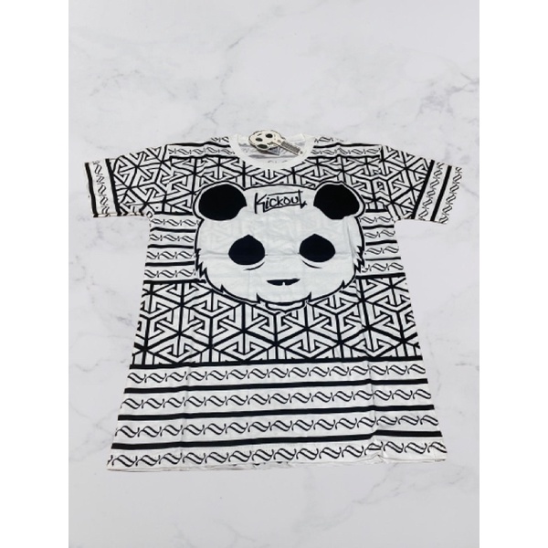 KAOS BAJU ANAK PANDA LUCU UMUR 9-13 THN