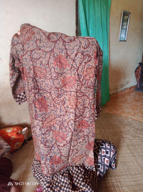 Gamis Batik Manggar, Padi, Sekar, Cantik, Kubis, Kipas, Daun