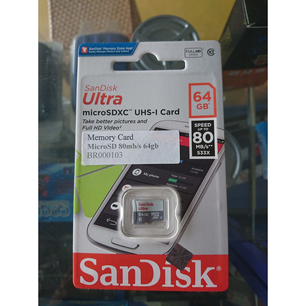 MicroSD Sandisk 64gb - Non Adapter