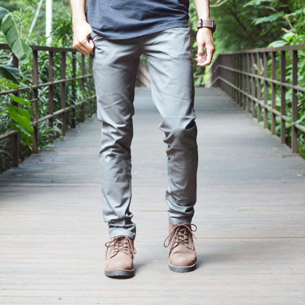 Celana Panjang Chino Chinos Cino Skinny Skiny Pria / Celana Formal Fashion Slimfit Dewasa Cowok