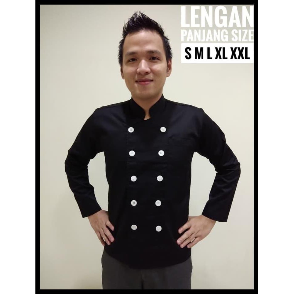 Baju Chef Model 5 Shopee Indonesia