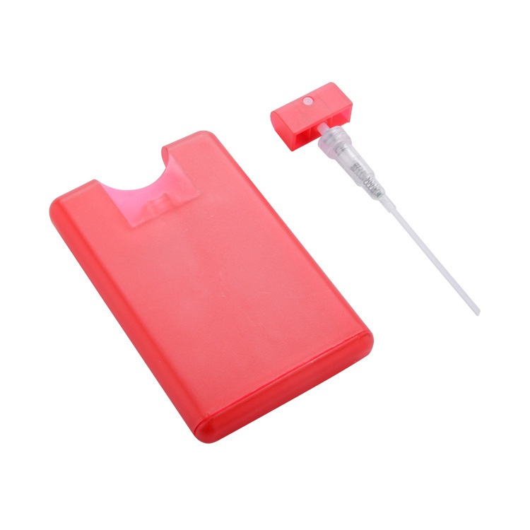 [Featured] 20ml Portable Mini Square Card Empty Refillable Spray Bottles