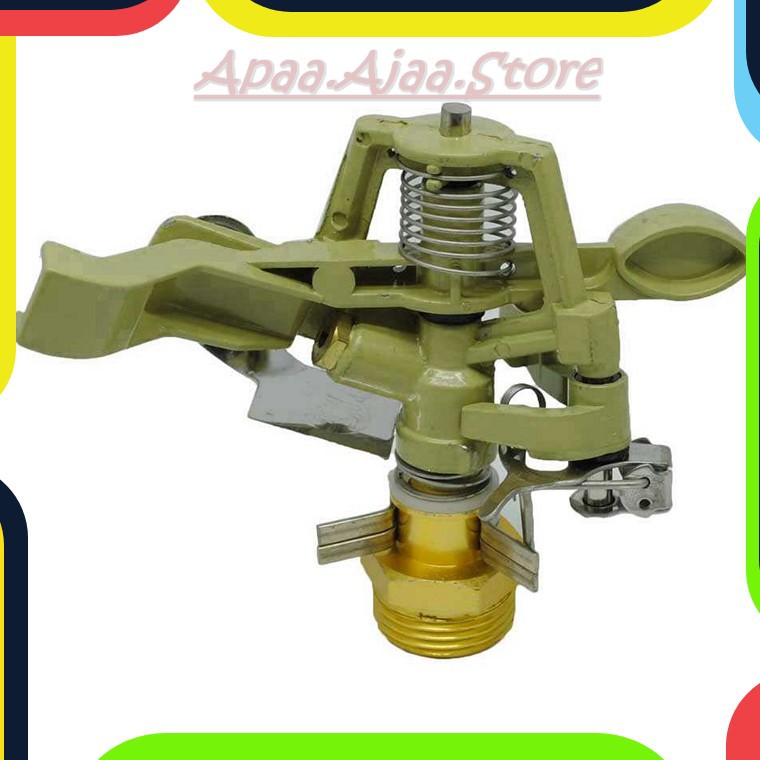 Bayar Ditempat Taffware Rotate Sprinkler Spray Nozzle Air Irigasi Taman - PYK-10